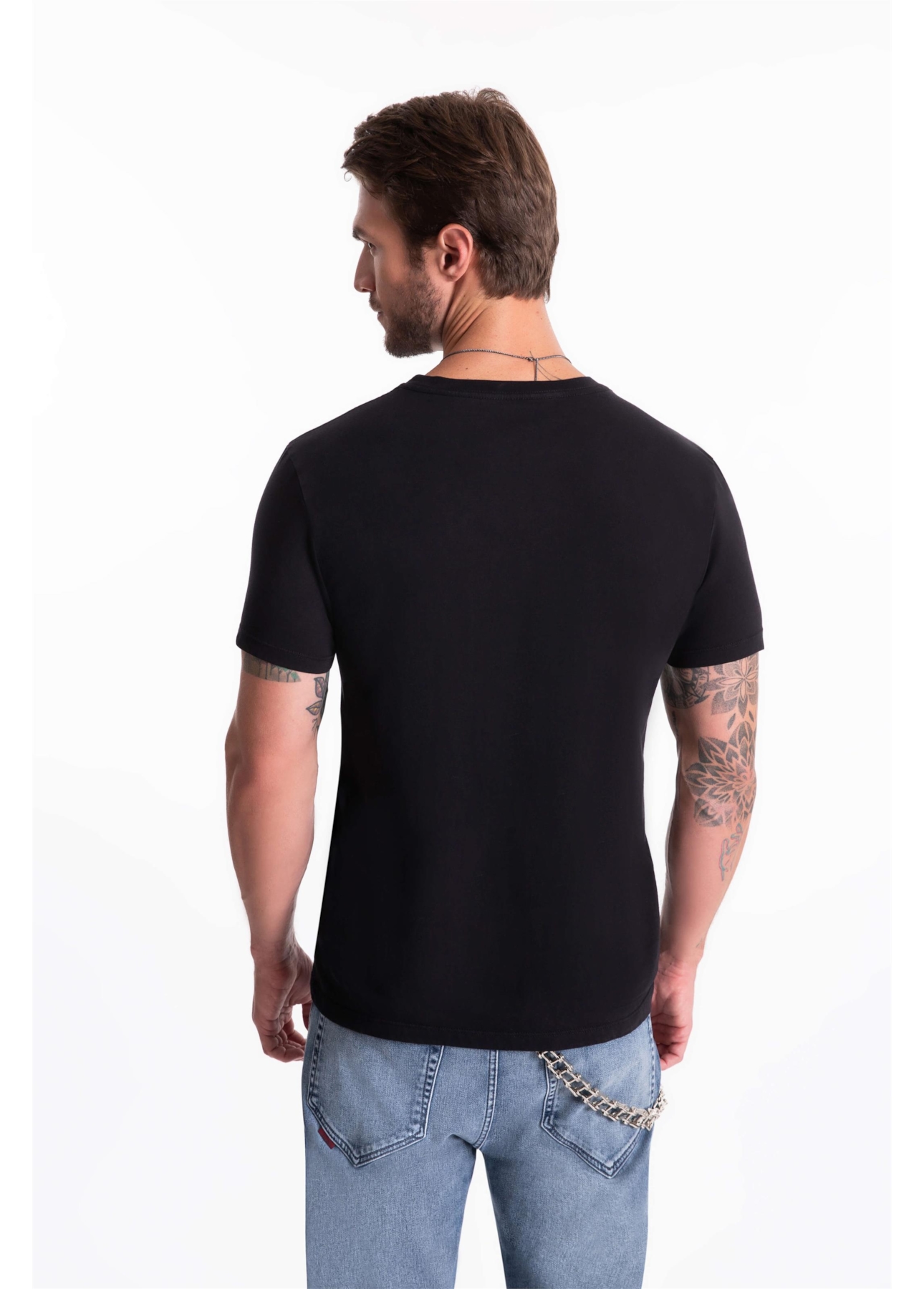 T-Shirt Guitar Rock Classic Preto