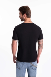 T-Shirt Guitar Rock Classic Preto