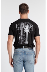 T-Shirt  Guitarra Preto