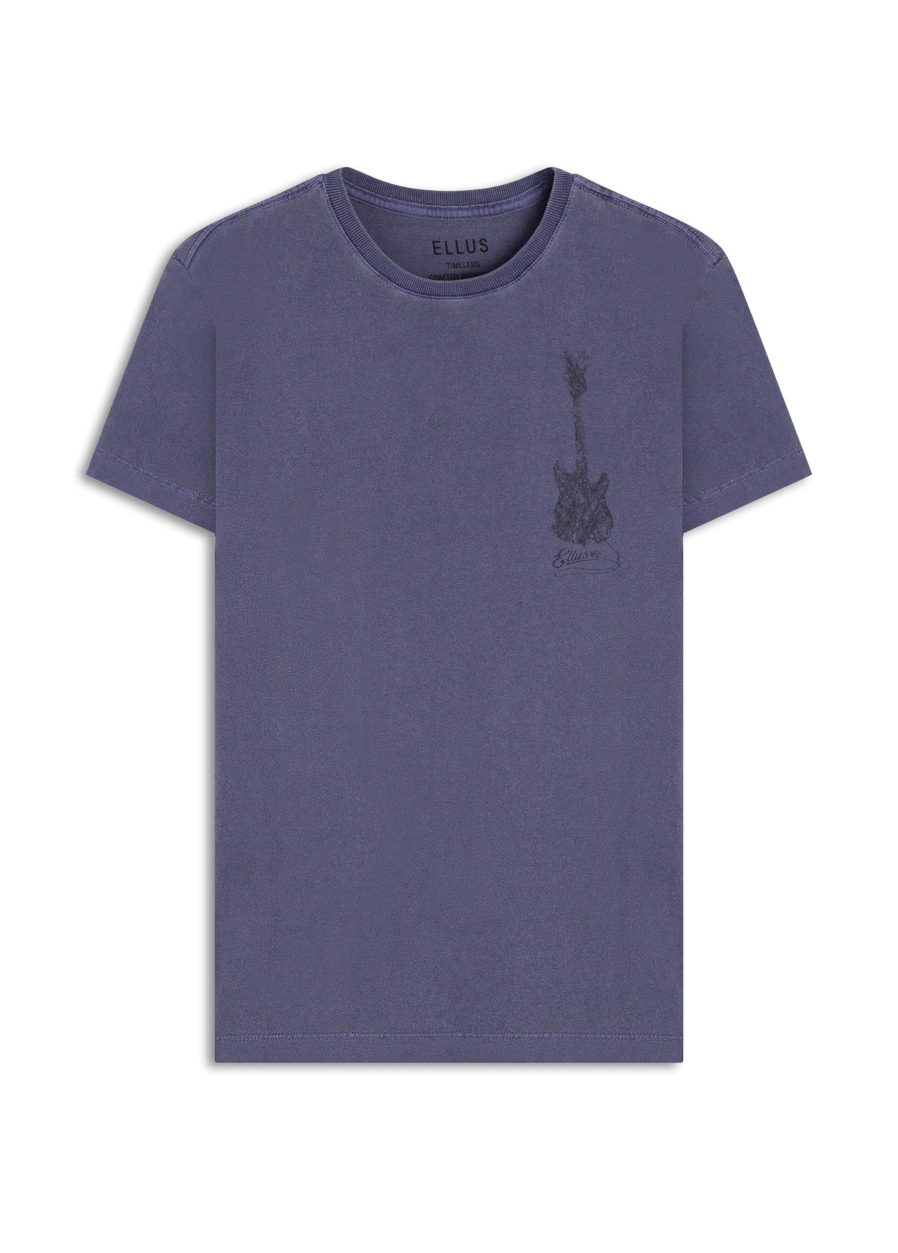 T-Shirt Guittar Branches Dark Navy