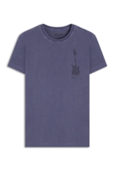 T-Shirt Guittar Branches Dark Navy