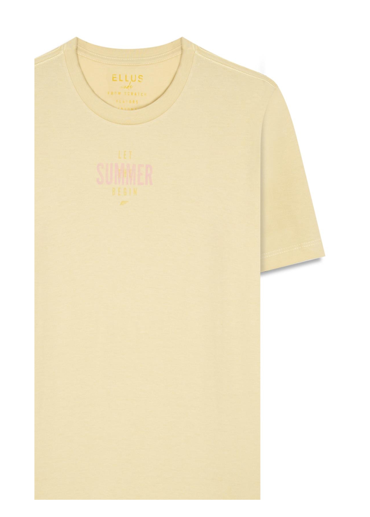 T-Shirt High Summer Amarelo Claro