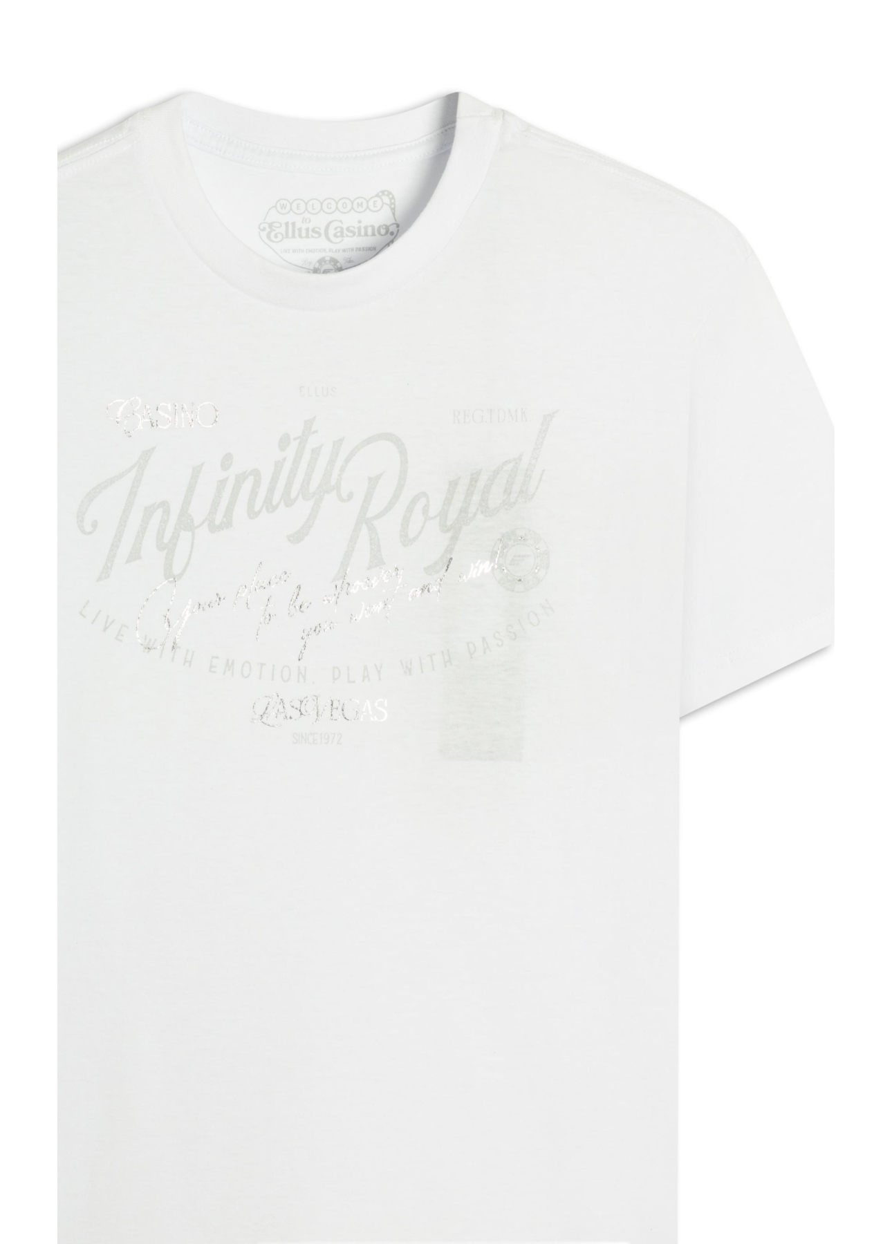 T-Shirt  Infinity Royal Classic Branco