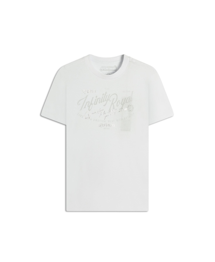 T-Shirt  Infinity Royal Classic Branco