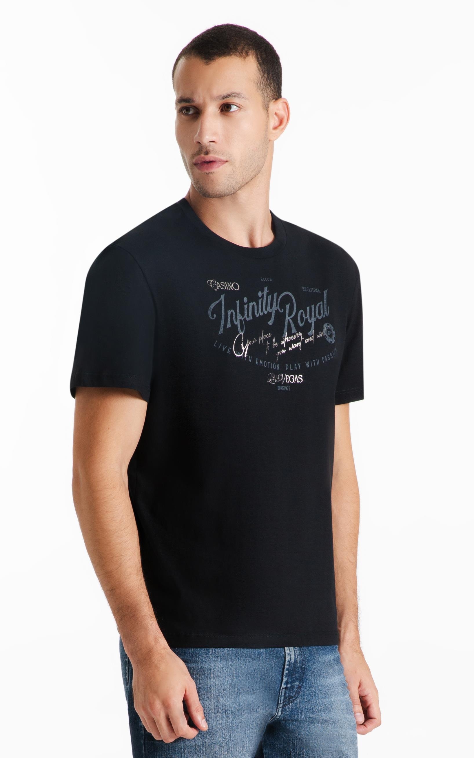 T-Shirt 72 Embroidery Preto
