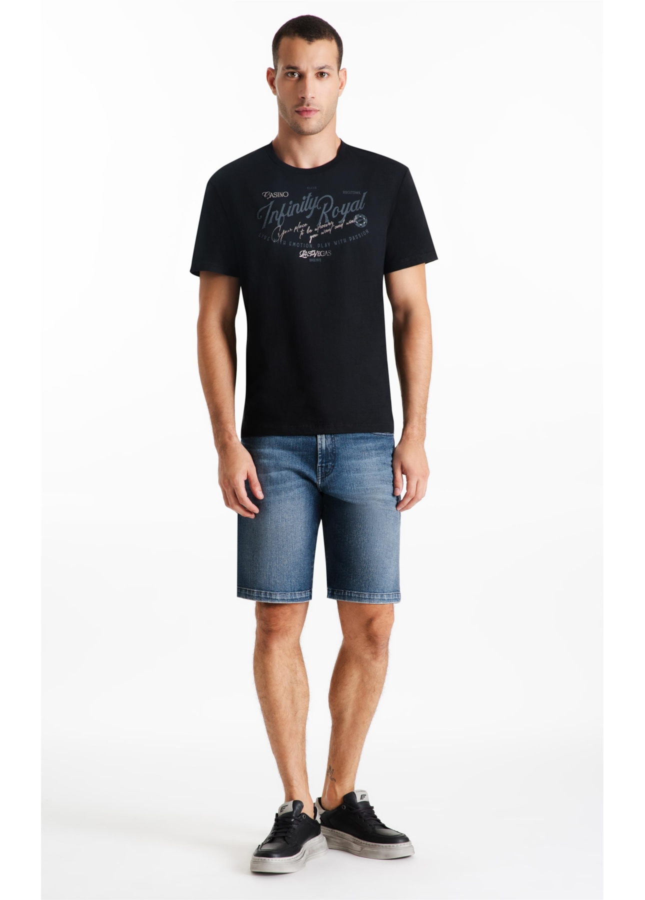 T-Shirt  Infinity Royal Classic Preto