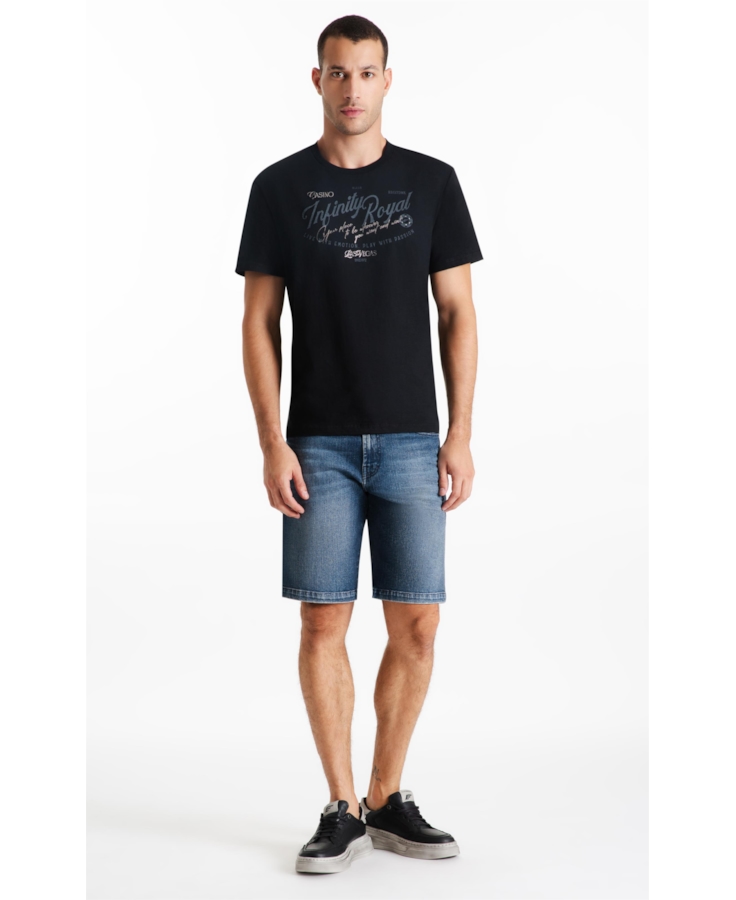 T-Shirt  Infinity Royal Classic Preto