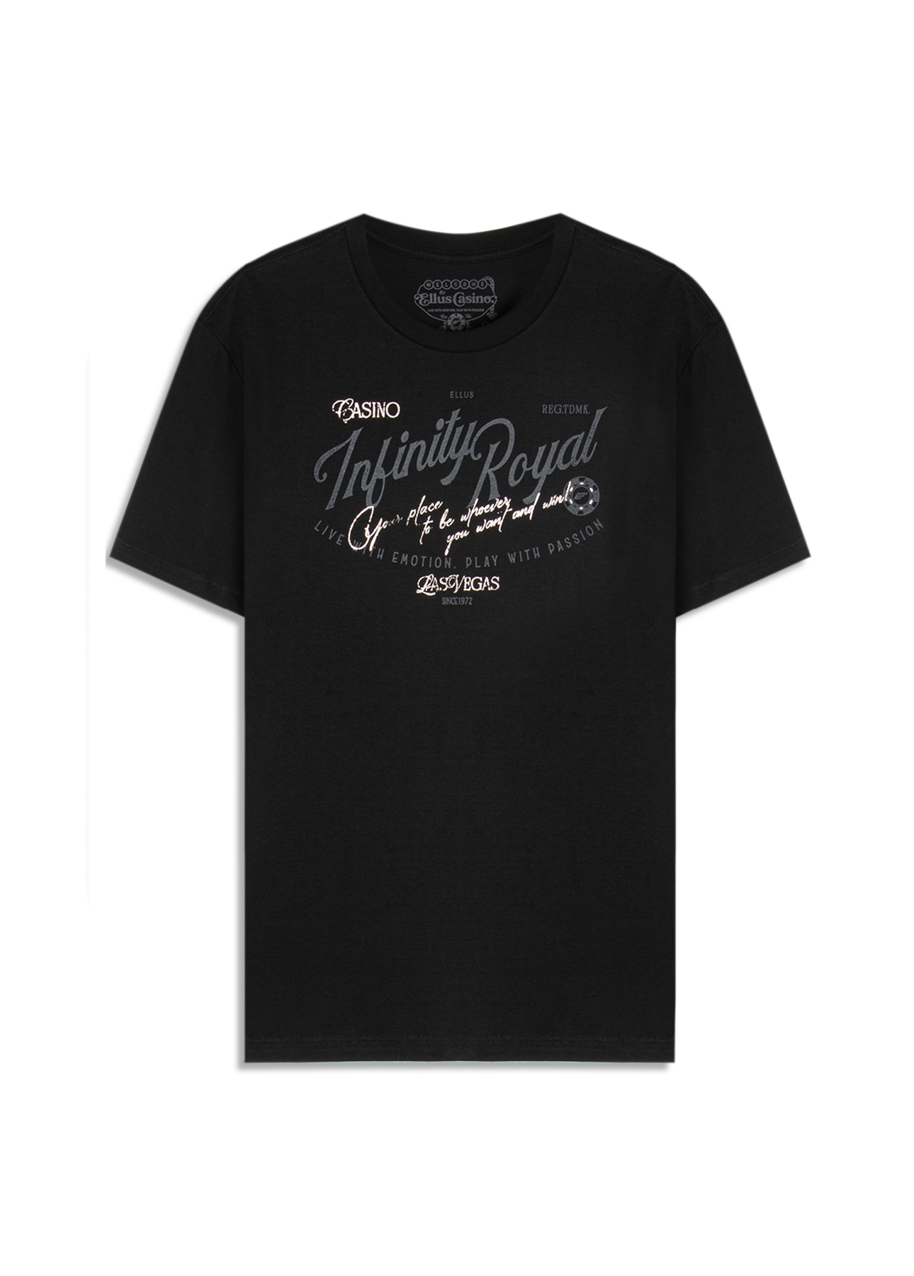 T-Shirt  Infinity Royal Classic Preto