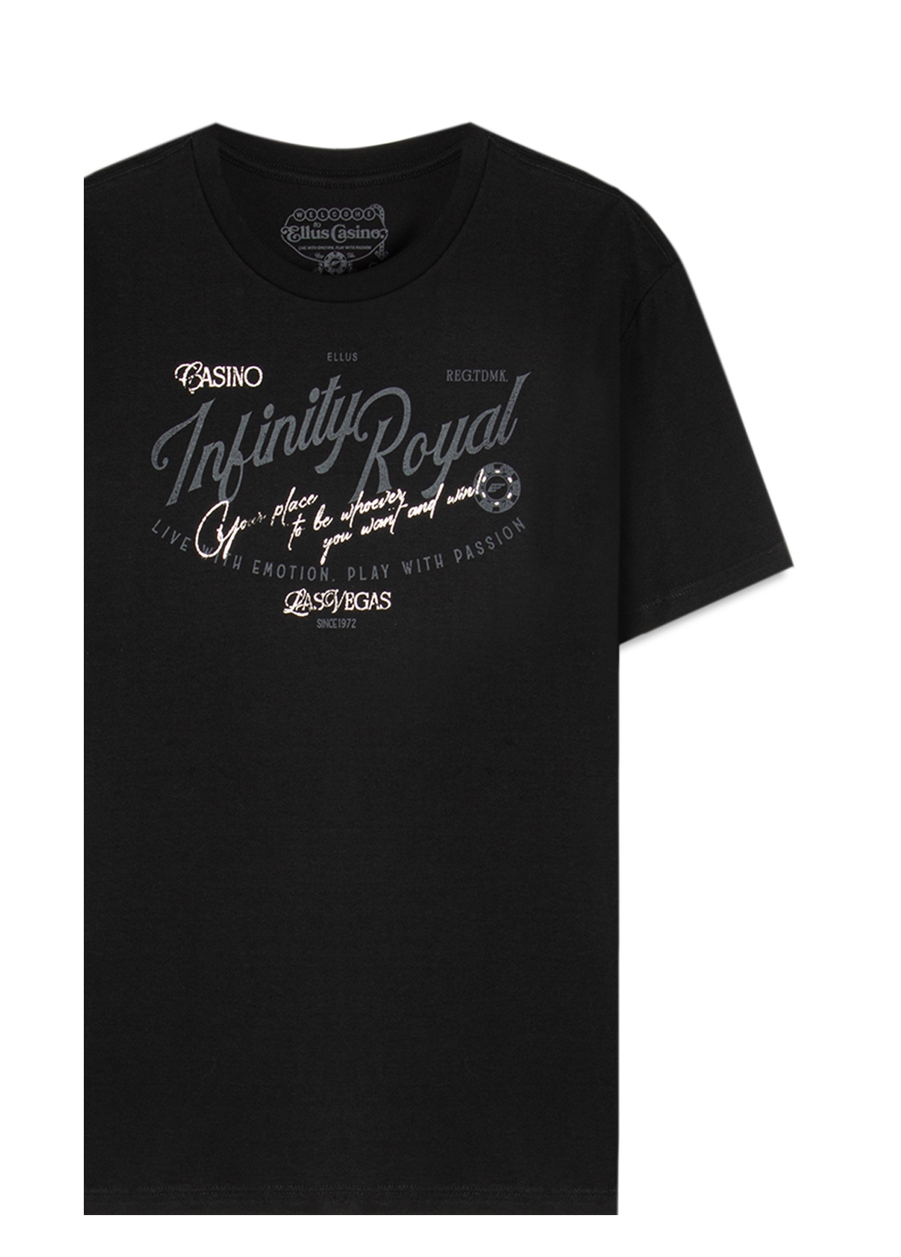 T-Shirt  Infinity Royal Classic Preto