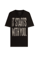 T-Shirt It Starts With You Preto