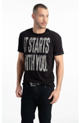 T-Shirt It Starts With You Preto