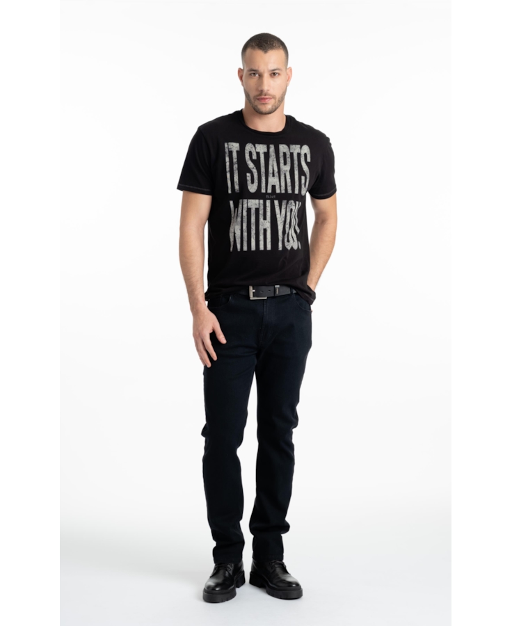 T-Shirt It Starts With You Preto