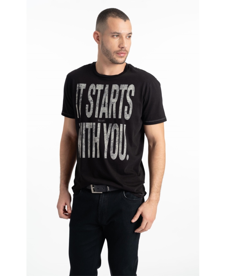 T-Shirt It Starts With You Preto