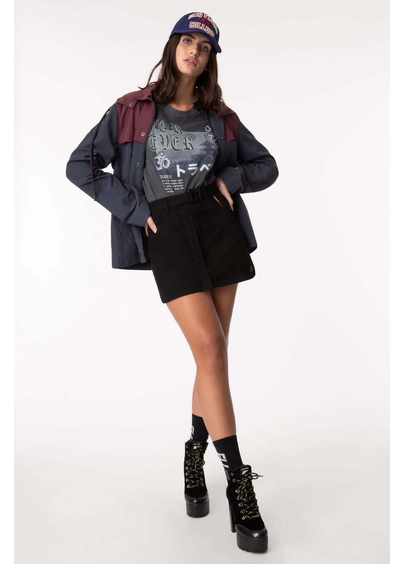 T-Shirt Kyoto 2nd Floor Preto