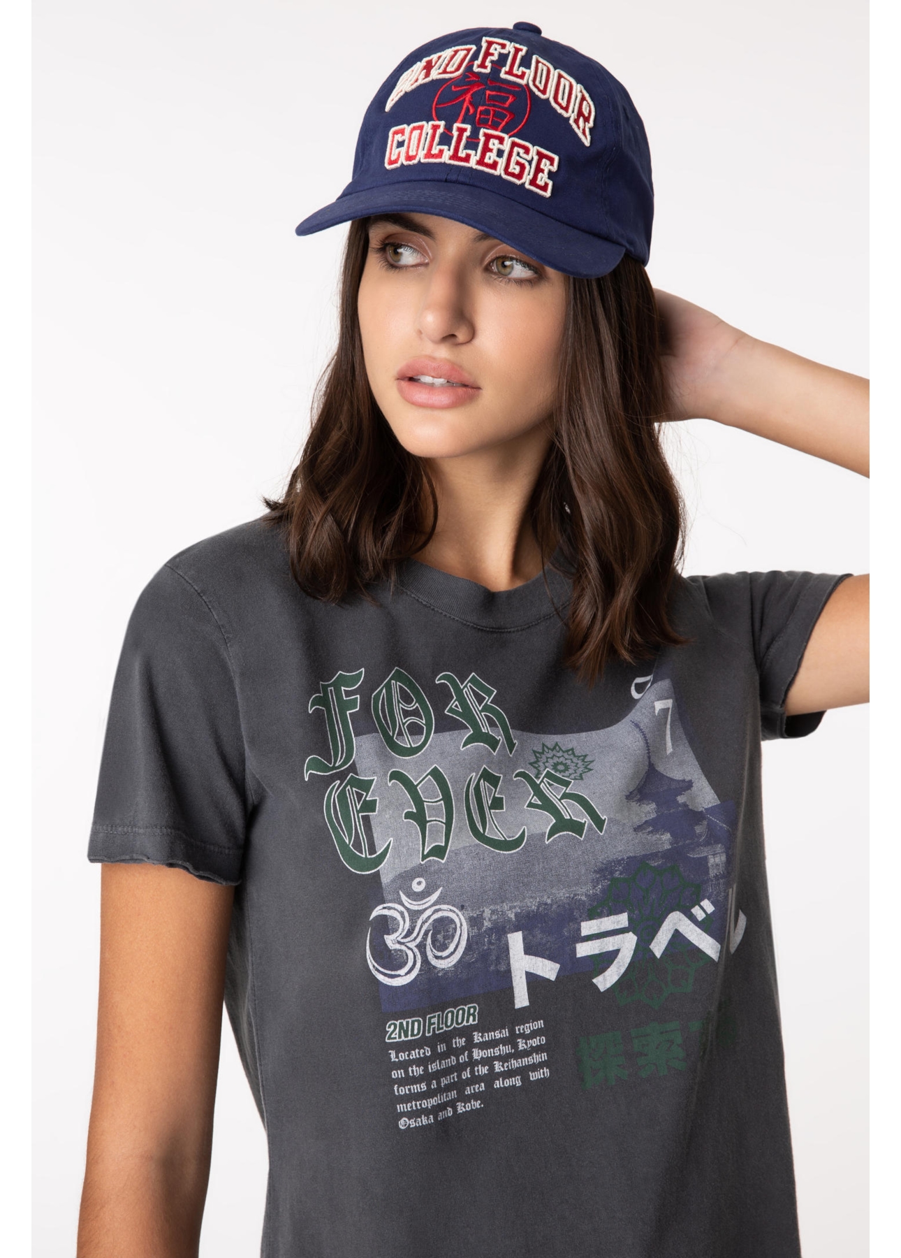 T-Shirt Kyoto 2nd Floor Preto