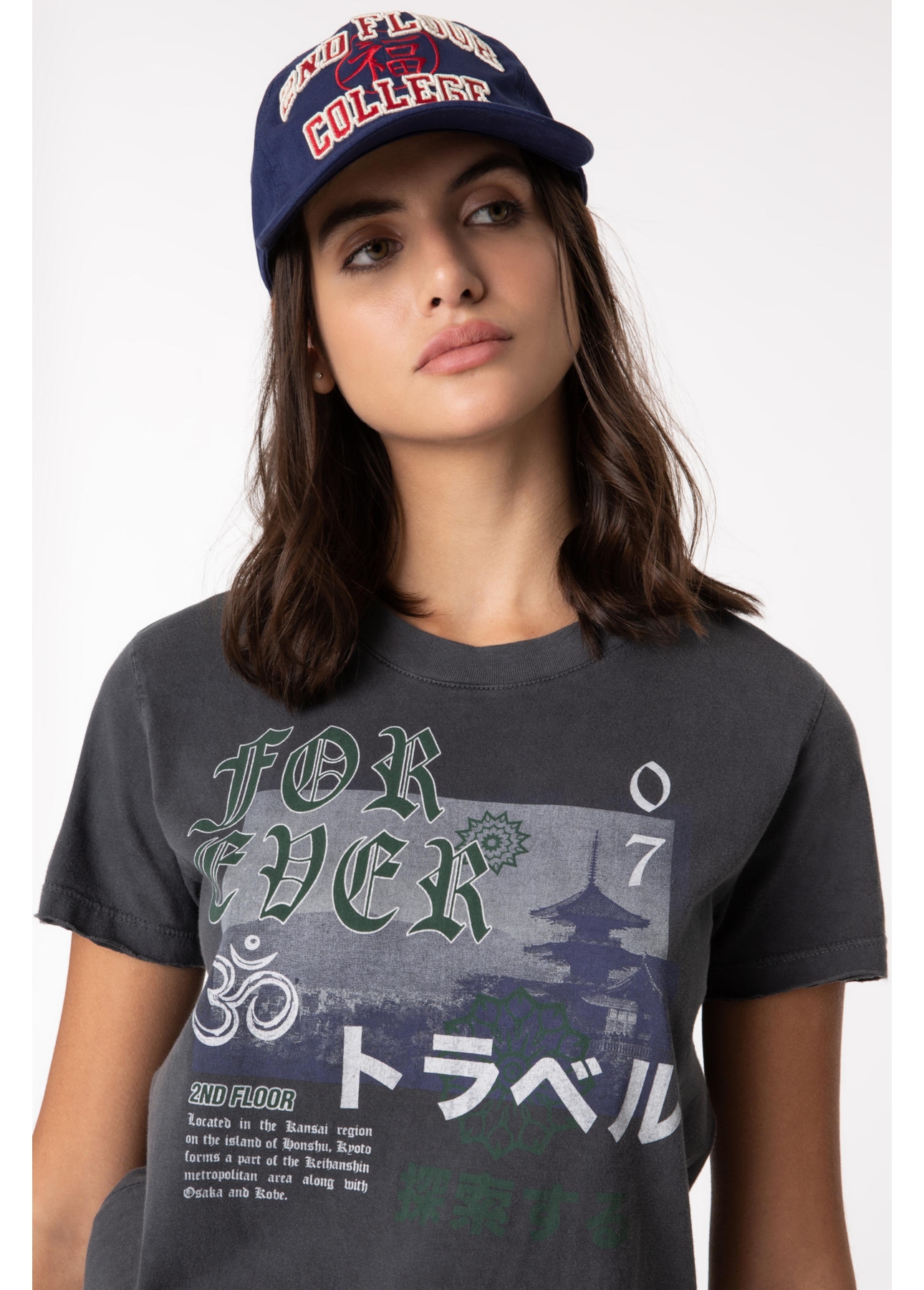 T-Shirt Kyoto 2nd Floor Preto