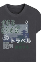 T-Shirt Kyoto 2nd Floor Preto