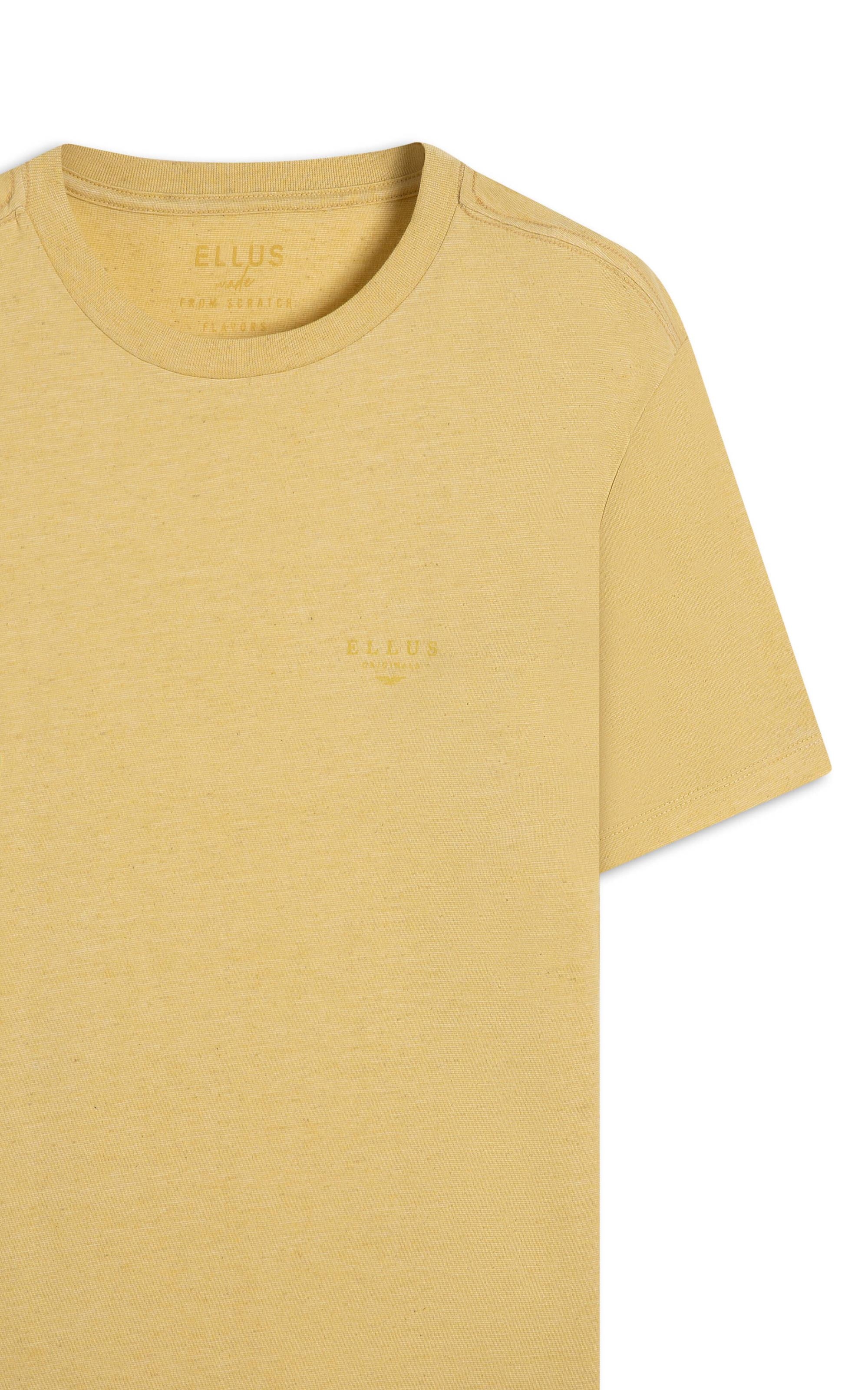 T-Shirt Linen Ellus Classic Amarelo