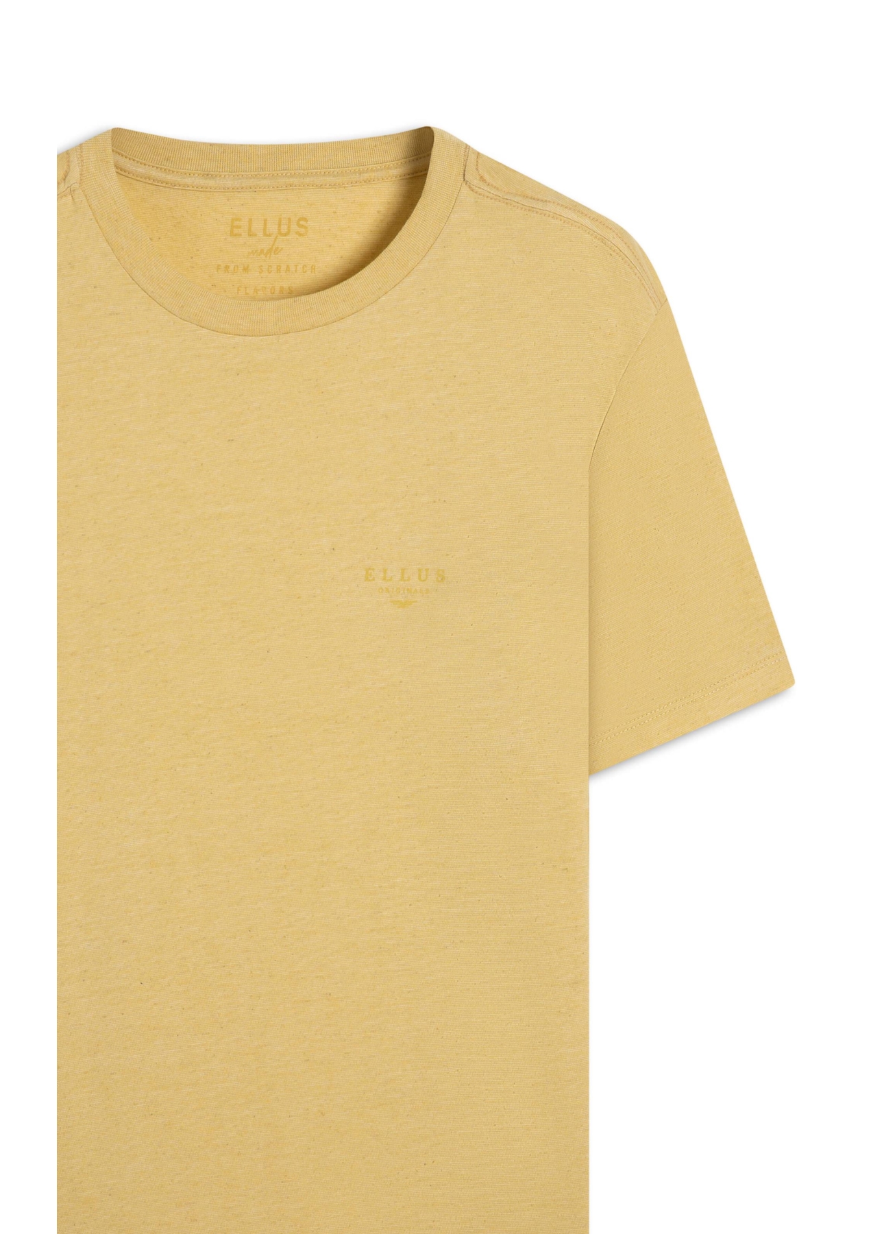 T-Shirt Linen Ellus Classic Amarelo