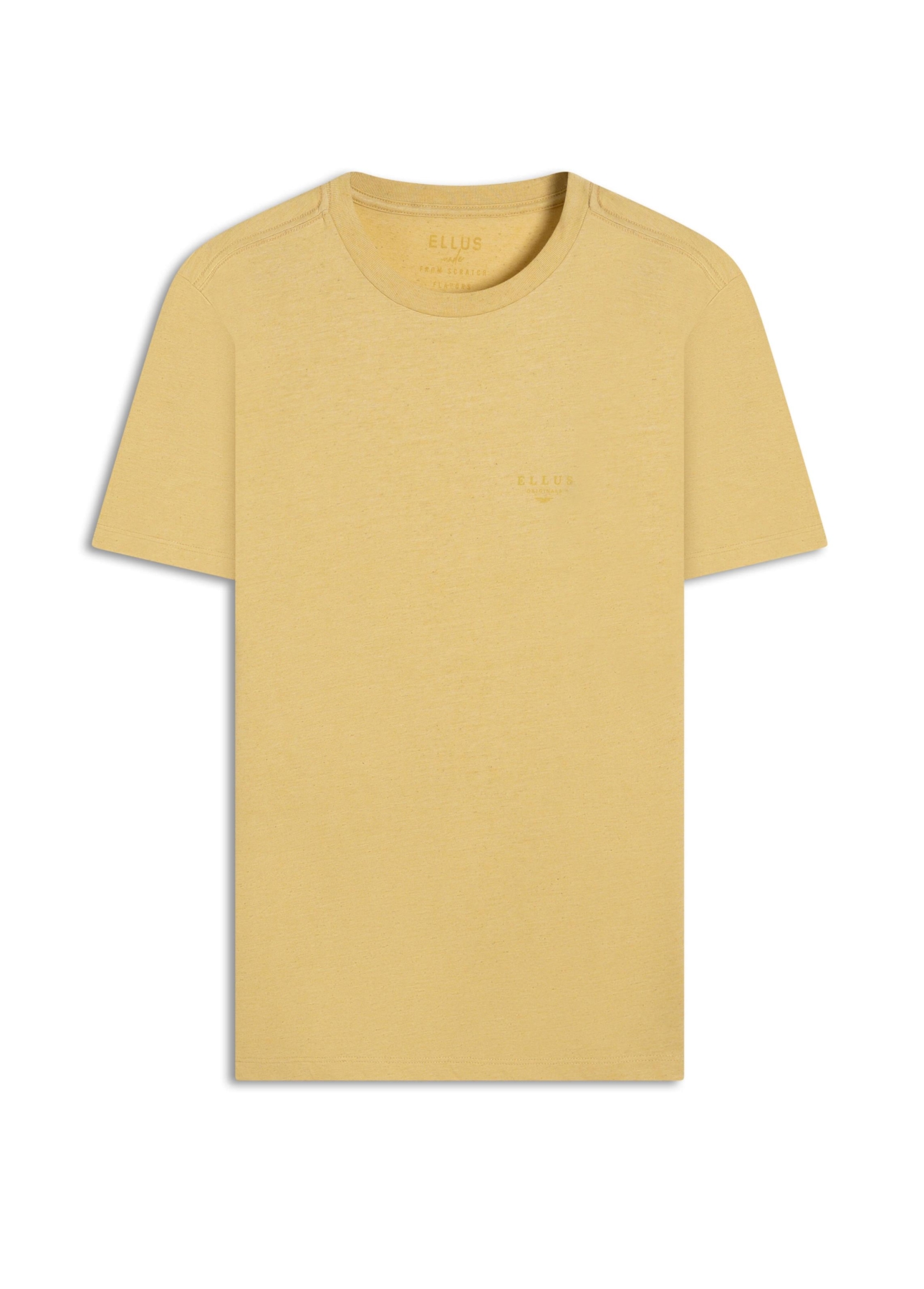 T-Shirt Linen Ellus Classic Amarelo