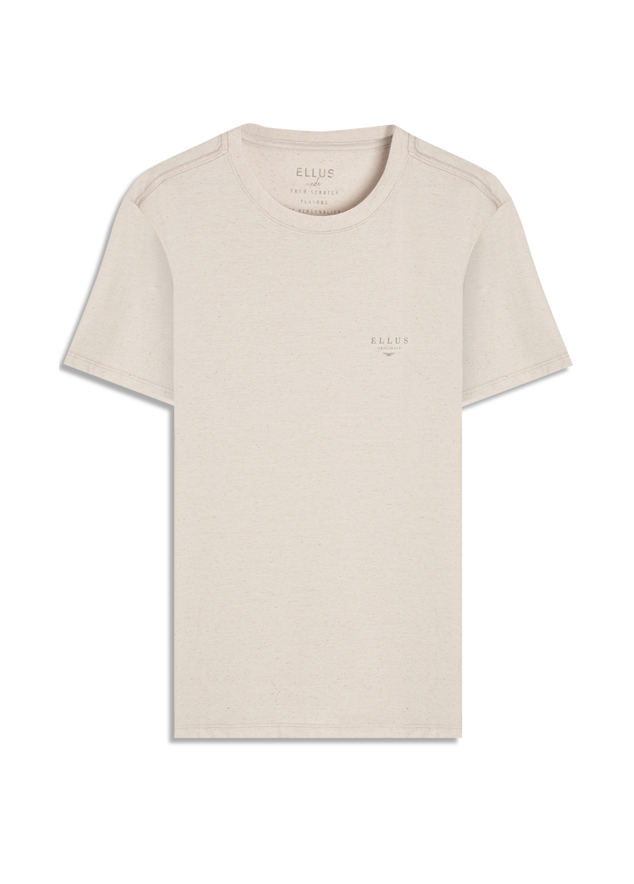 T-Shirt Linen Ellus Classic Gelo