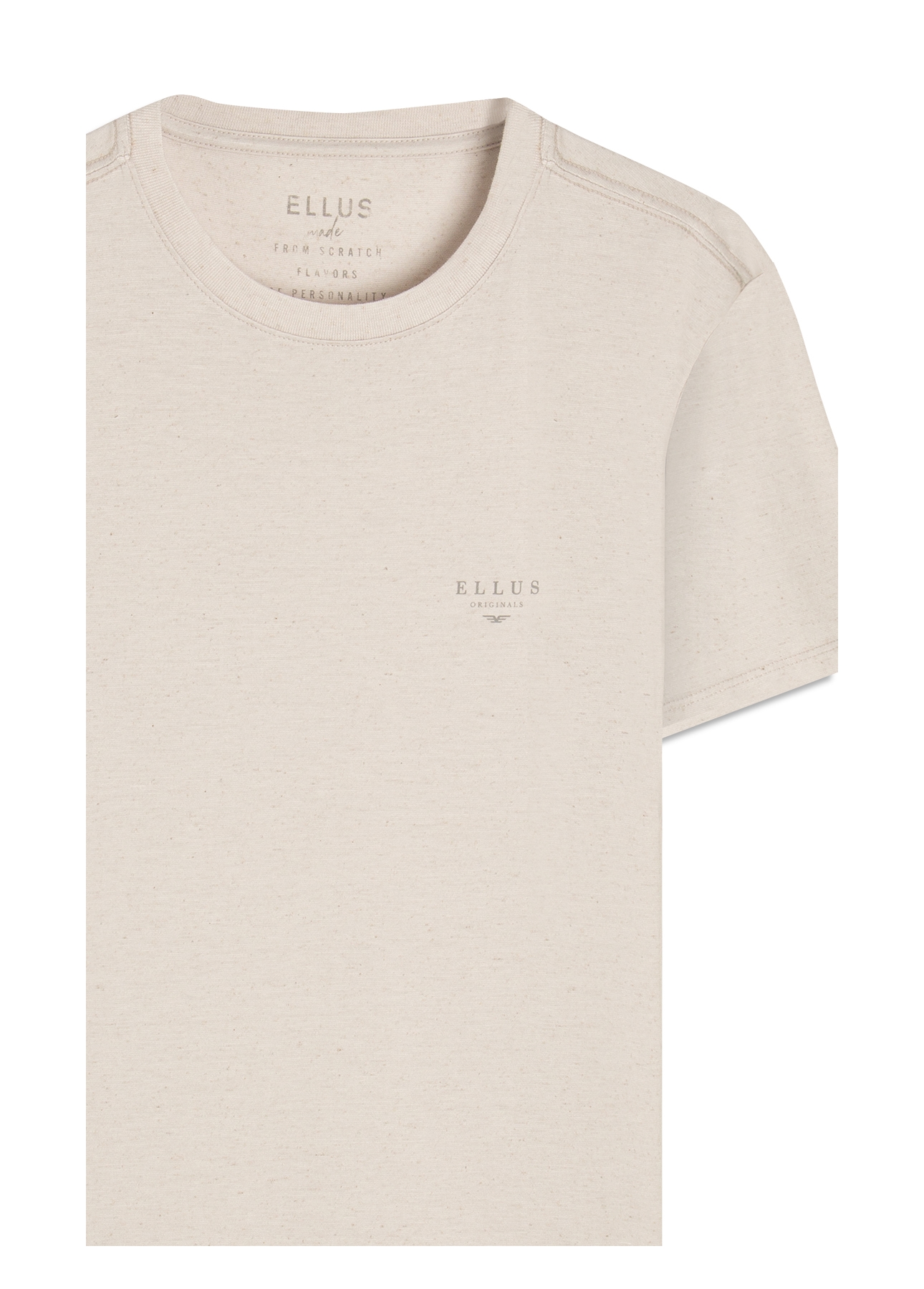 T-Shirt Linen Ellus Classic Gelo