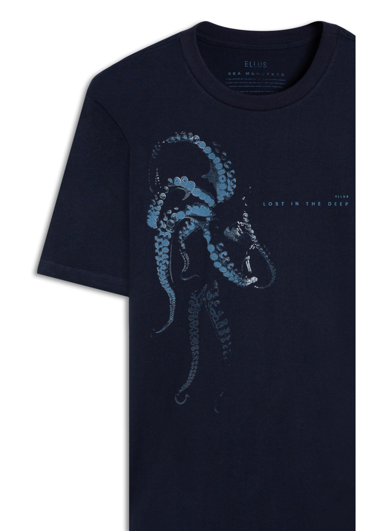 T-Shirt  Lost In The Deep Marinho