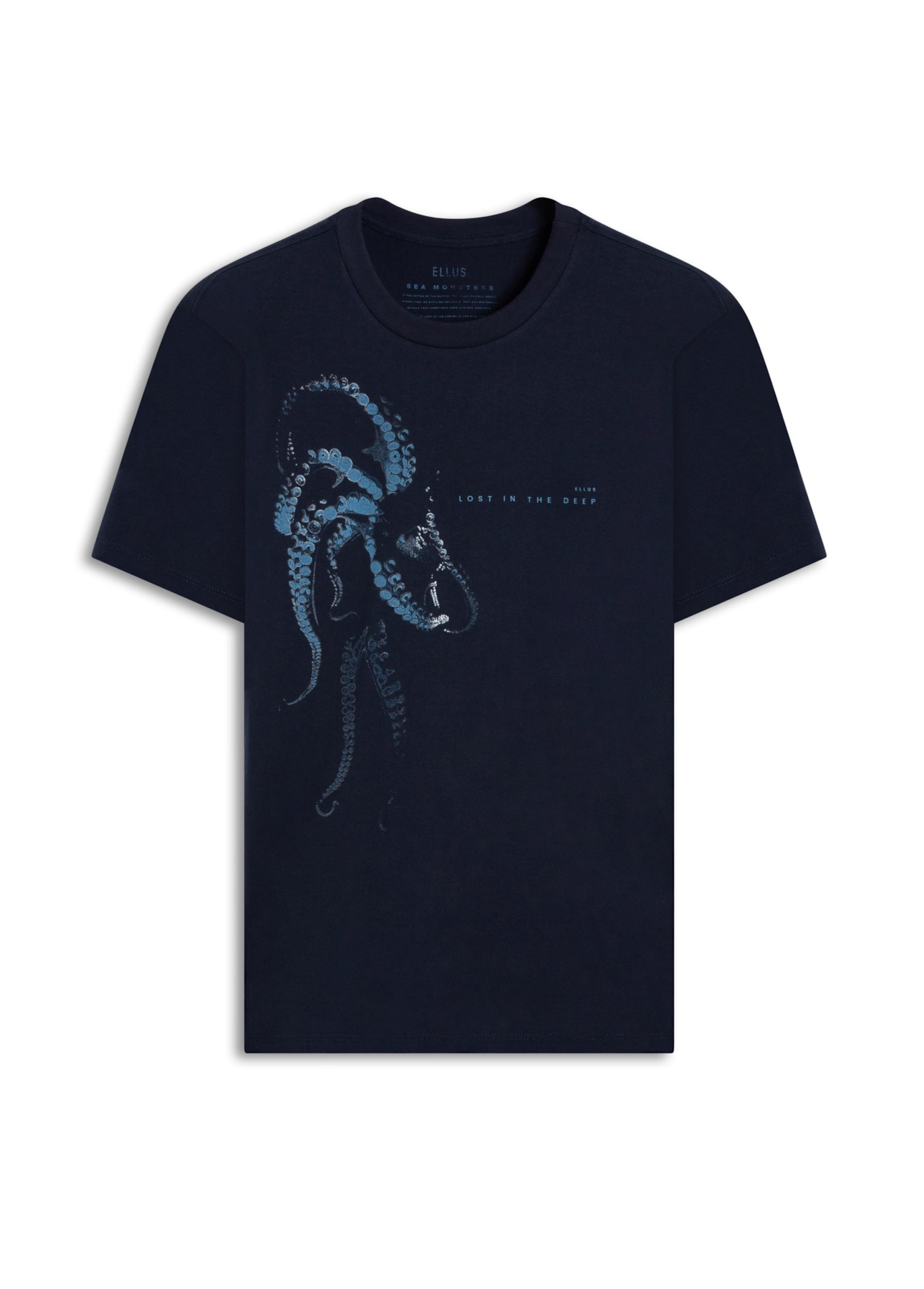 T-Shirt  Lost In The Deep Marinho