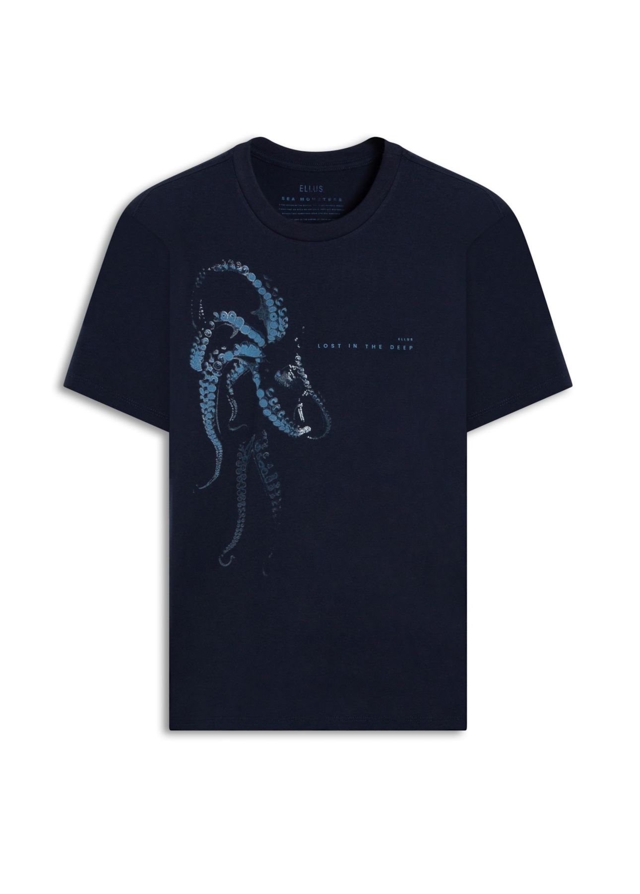 T-Shirt  Lost In The Deep Marinho
