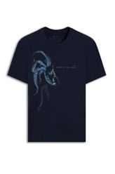 T-Shirt  Lost In The Deep Marinho