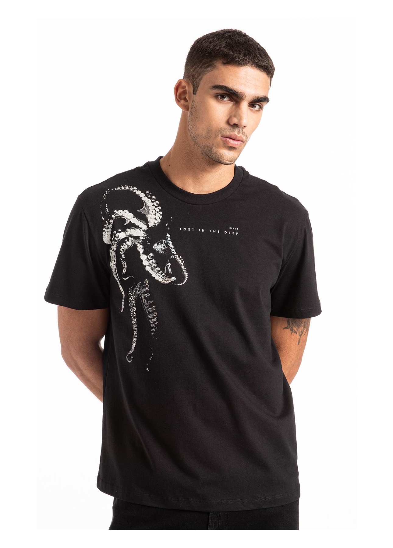 T-Shirt  Lost In The Deep Preto