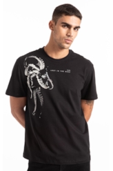 T-Shirt  Lost In The Deep Preto