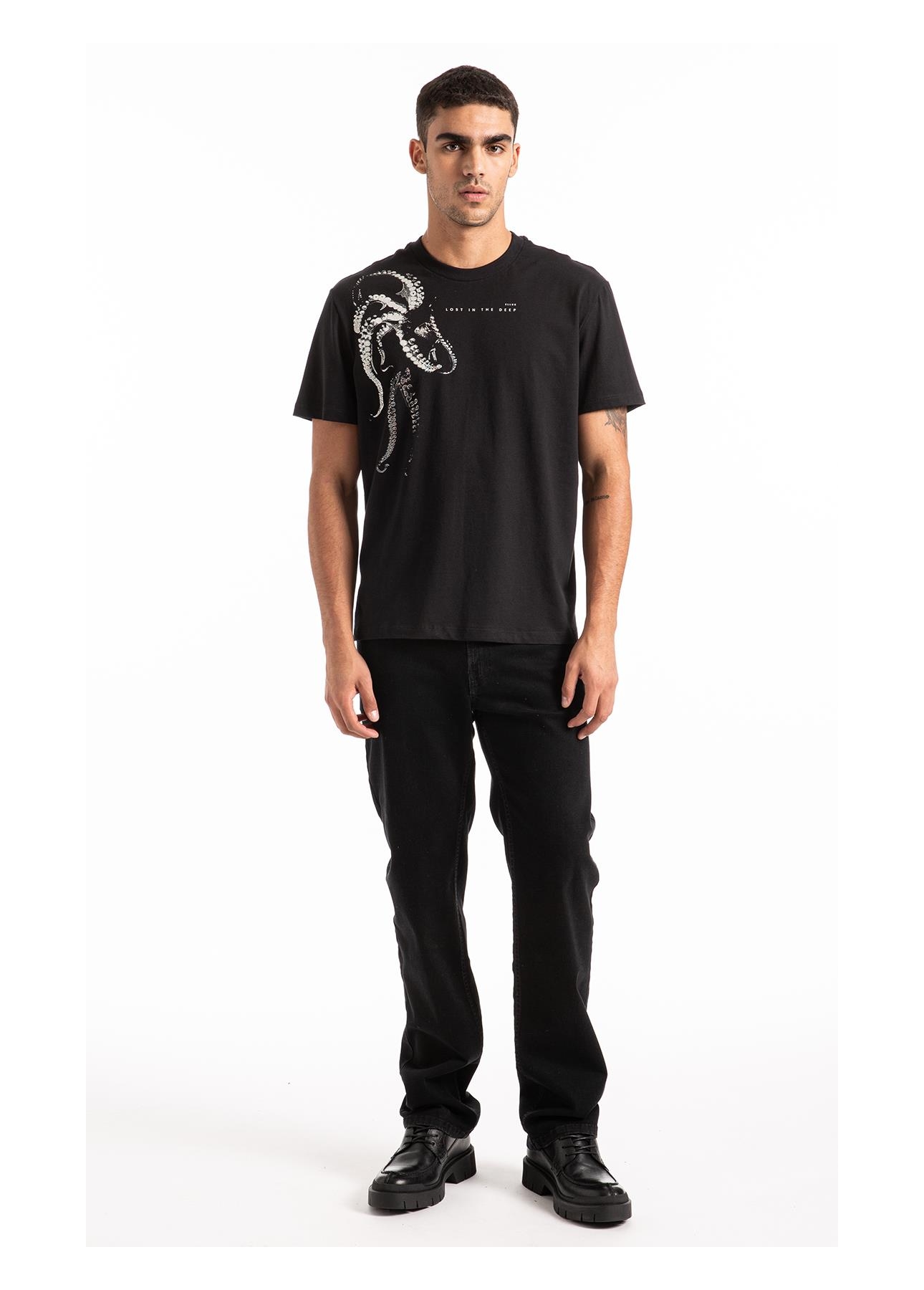 T-Shirt  Lost In The Deep Preto