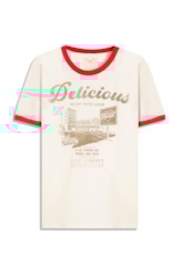 T-Shirt Love Motel Liberty Off White