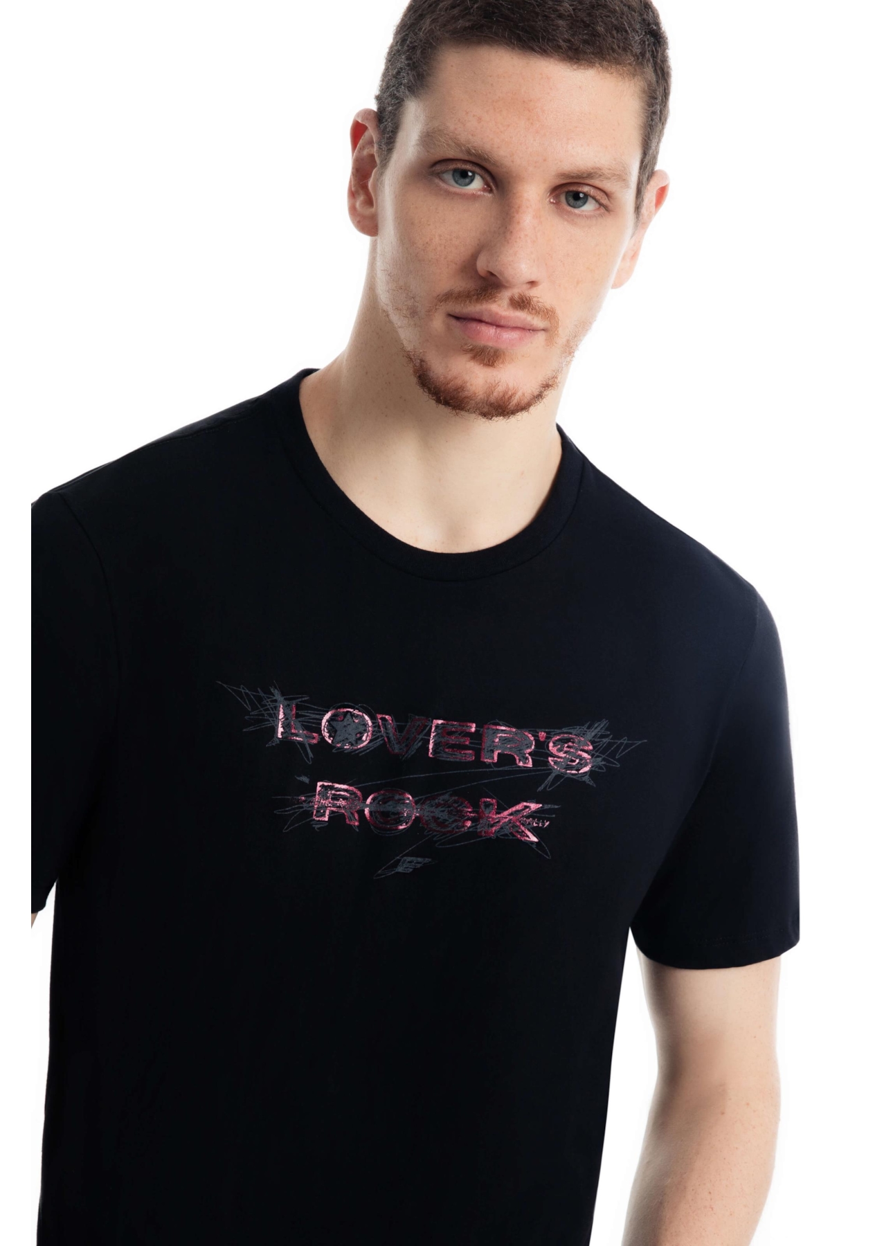 T-Shirt Lovers Rock Classic Preto
