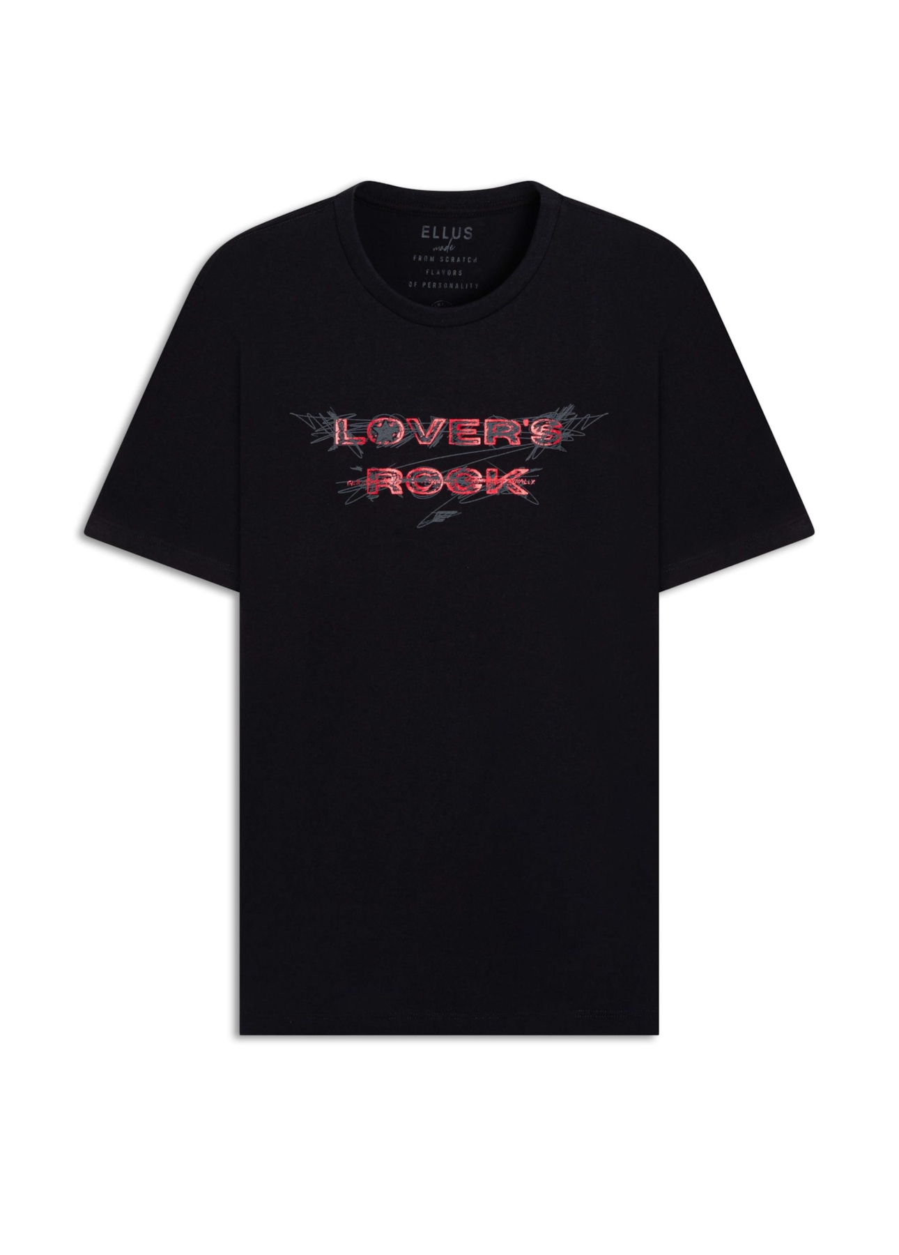 T-Shirt Lovers Rock Classic Preto