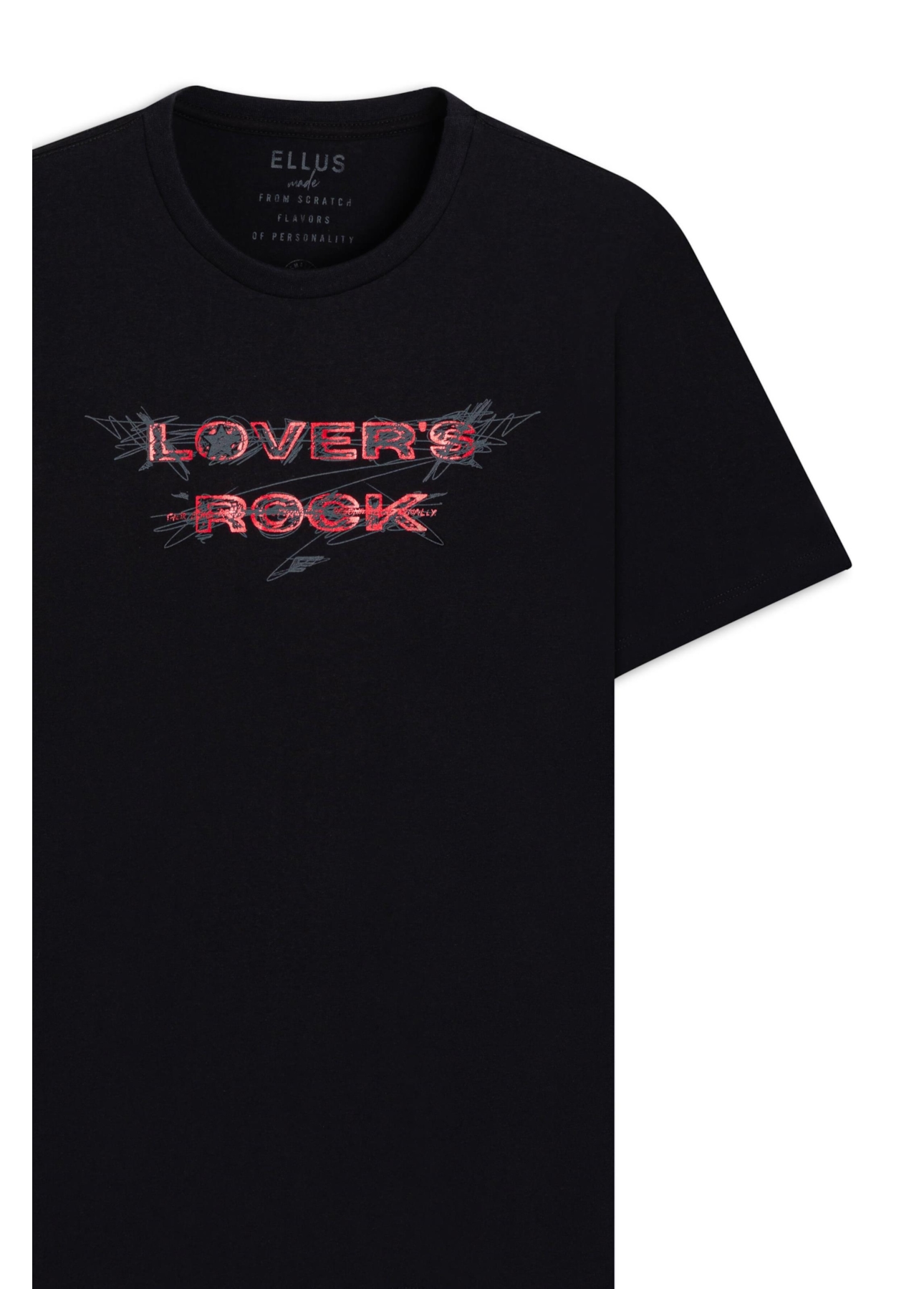 T-Shirt Lovers Rock Classic Preto