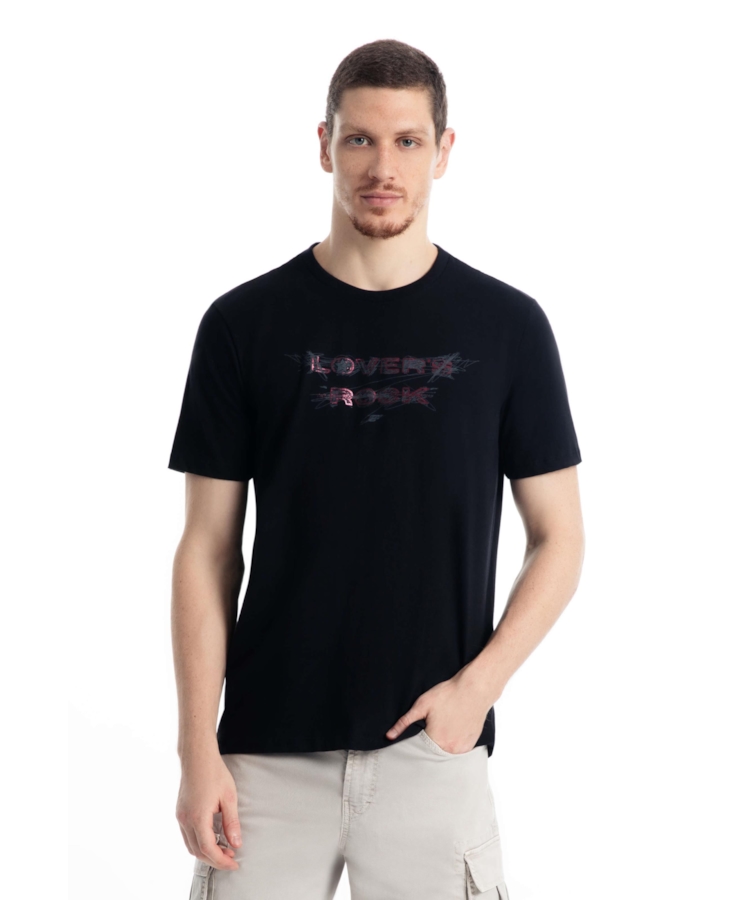 T-Shirt Lovers Rock Classic Preto