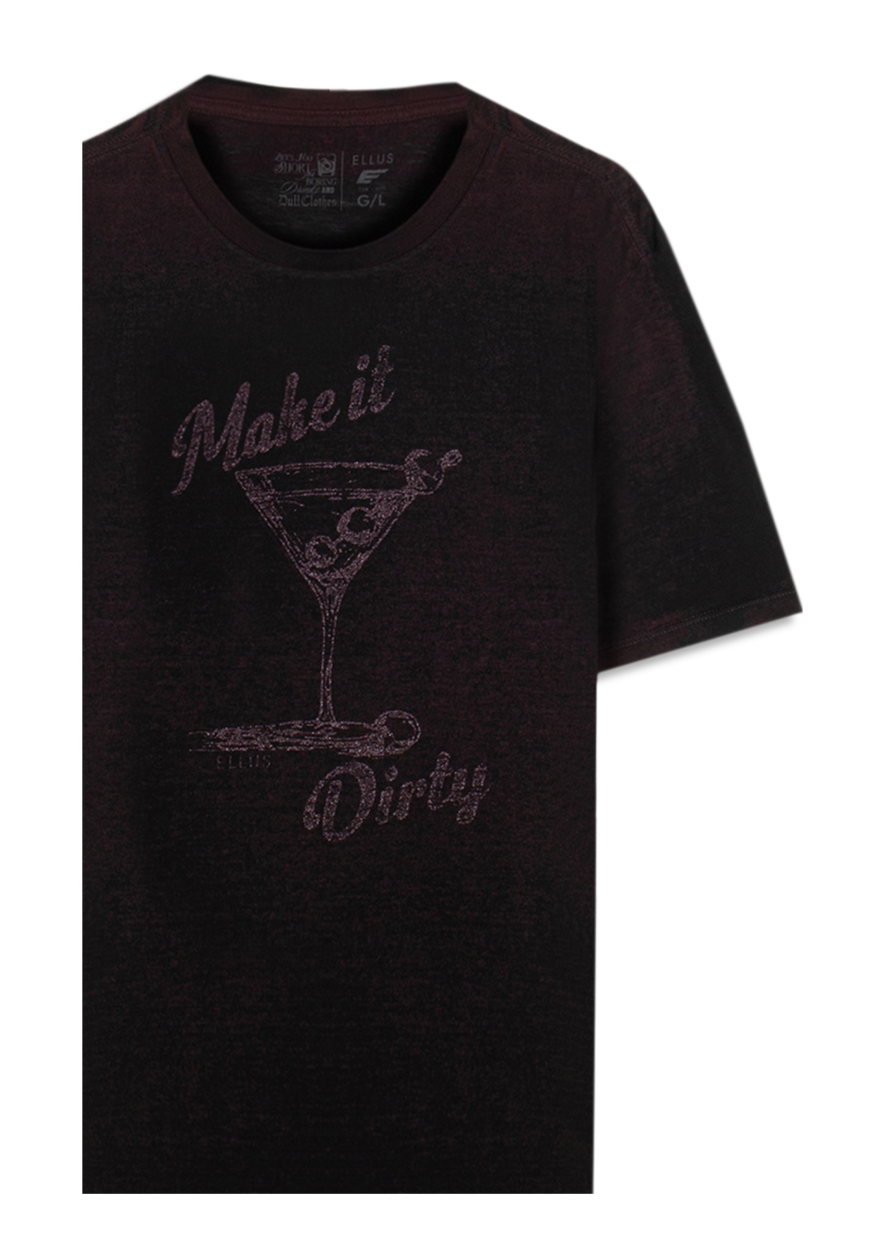 T-Shirt Make It Dirty Beringela
