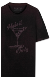 T-Shirt Make It Dirty Beringela