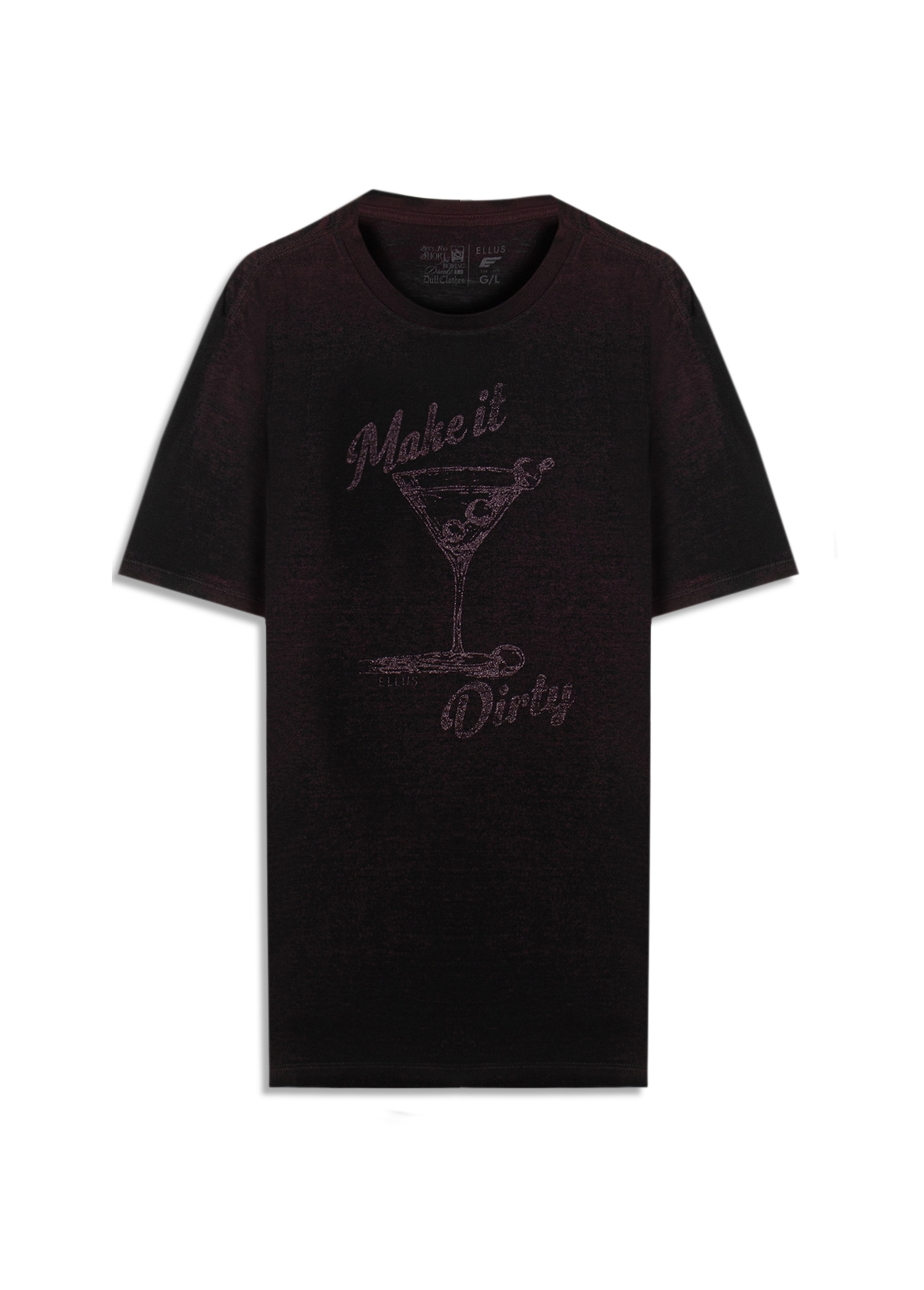 T-Shirt Make It Dirty Beringela