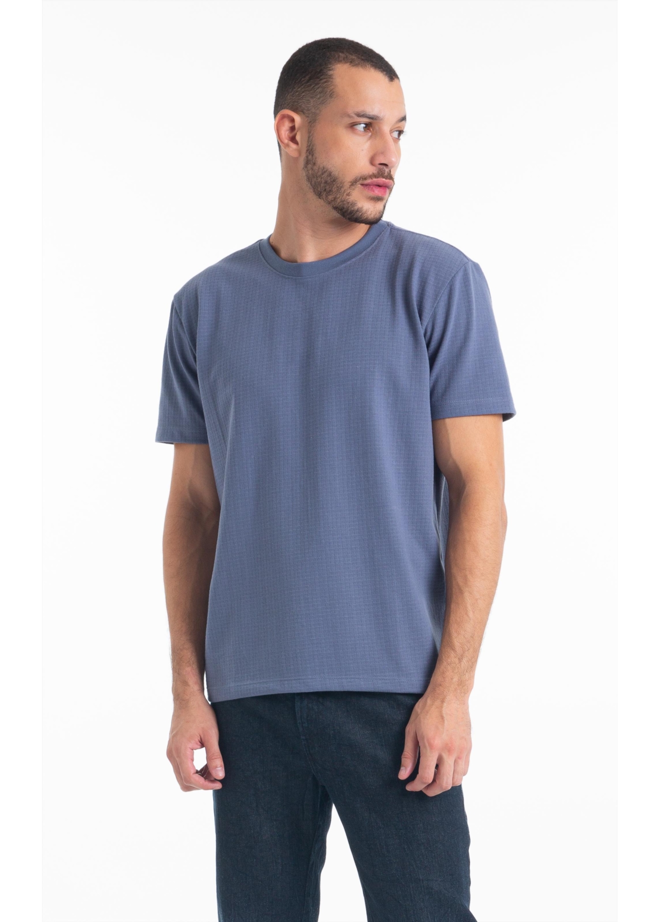 T-Shirt Malha Aura e Asa Blue Vintage