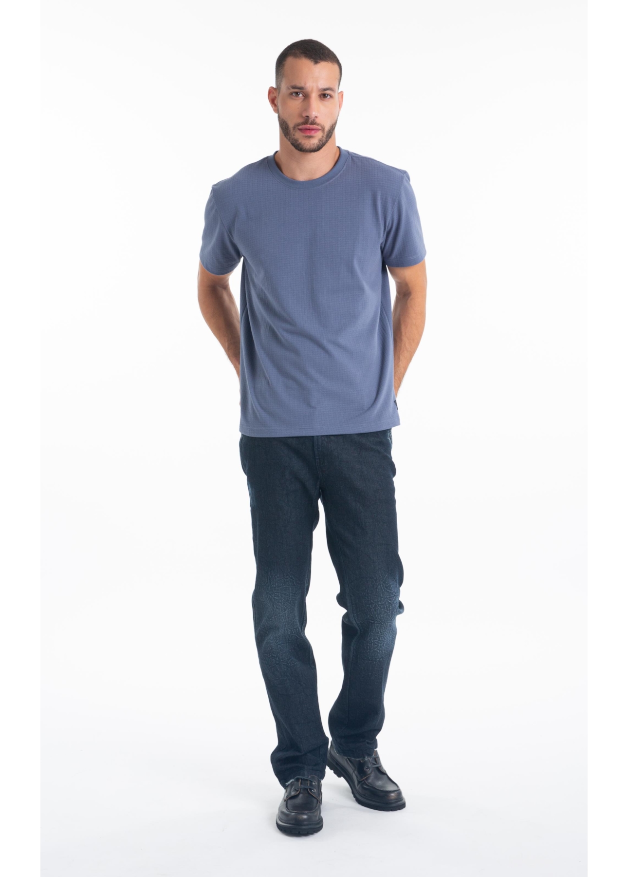 T-Shirt Malha Aura e Asa Blue Vintage