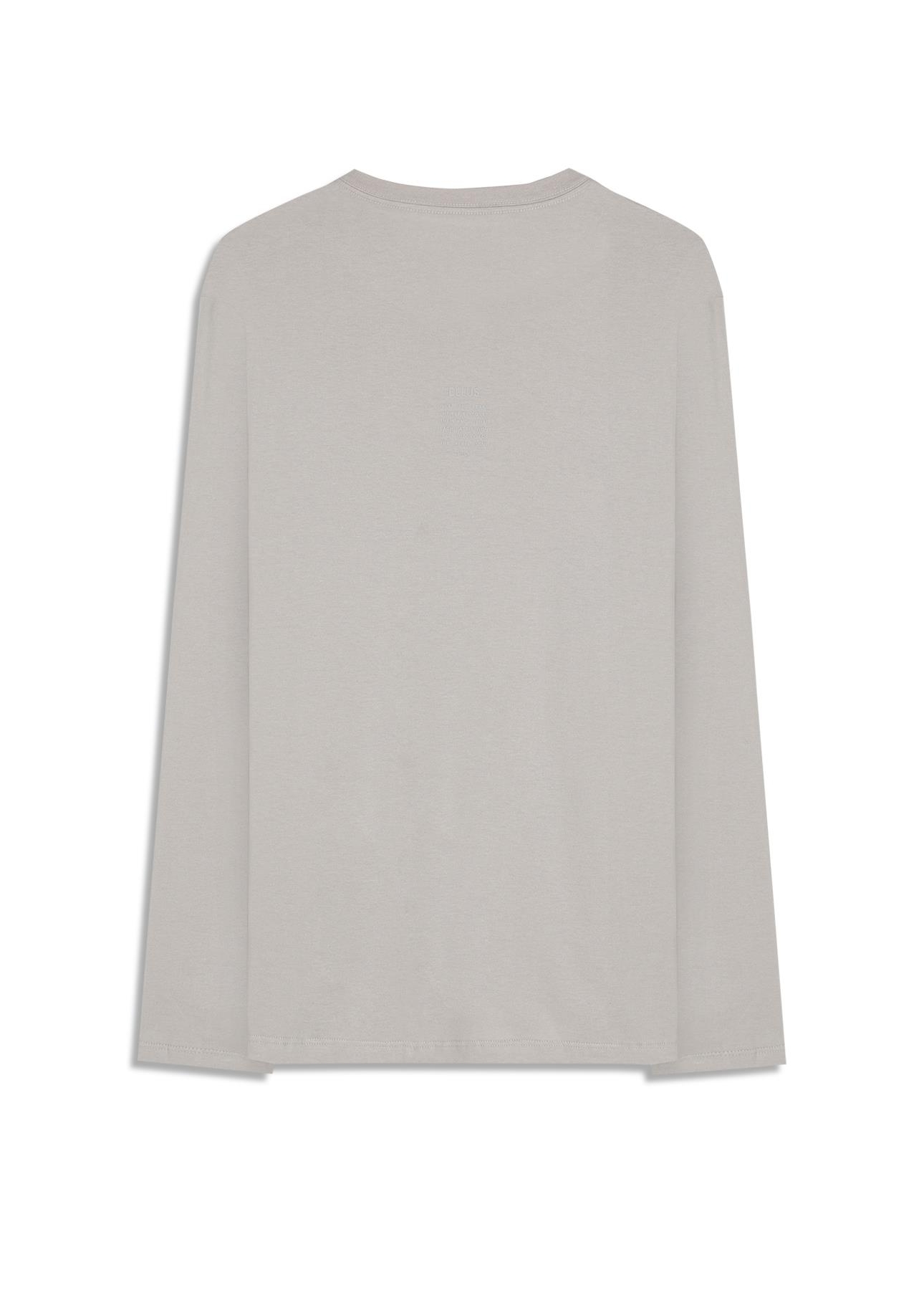 T-Shirt Manga Longa Fine Ellus Classic Gelo