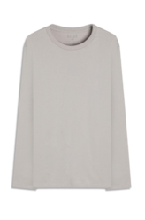 T-Shirt Manga Longa Fine Ellus Classic Gelo