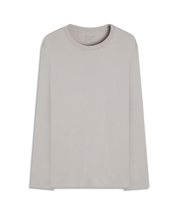 T-Shirt Manga Longa Fine Ellus Classic Gelo