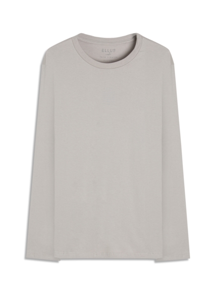 T-Shirt Manga Longa Fine Ellus Classic Gelo