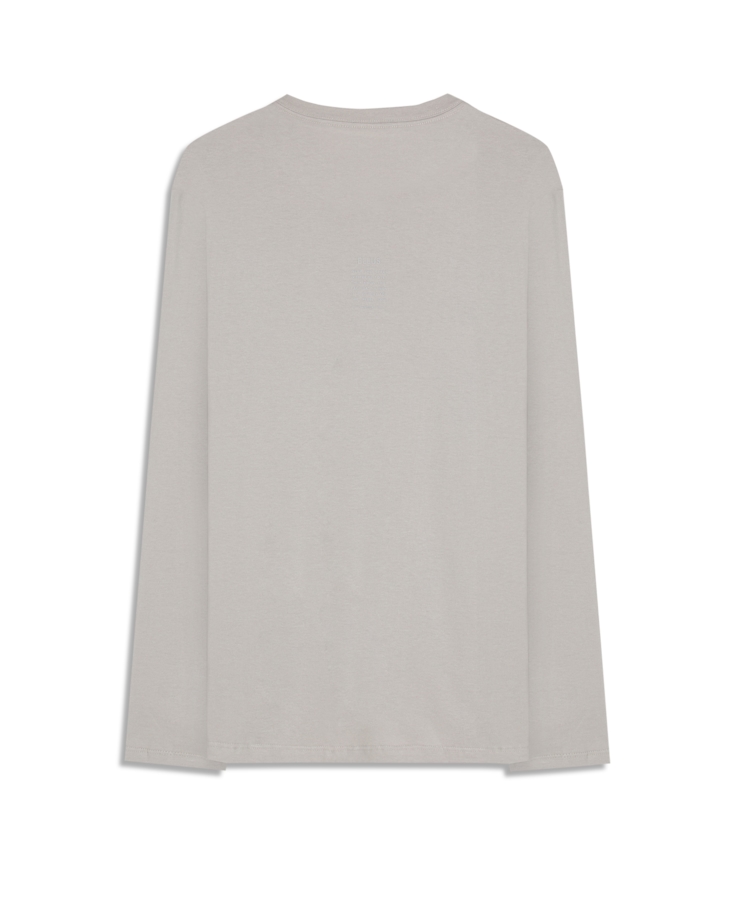 T-Shirt Manga Longa Fine Ellus Classic Gelo