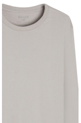 T-Shirt Manga Longa Fine Ellus Classic Gelo