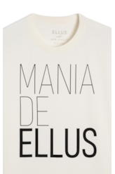 T-Shirt Mania de Ellus Off White